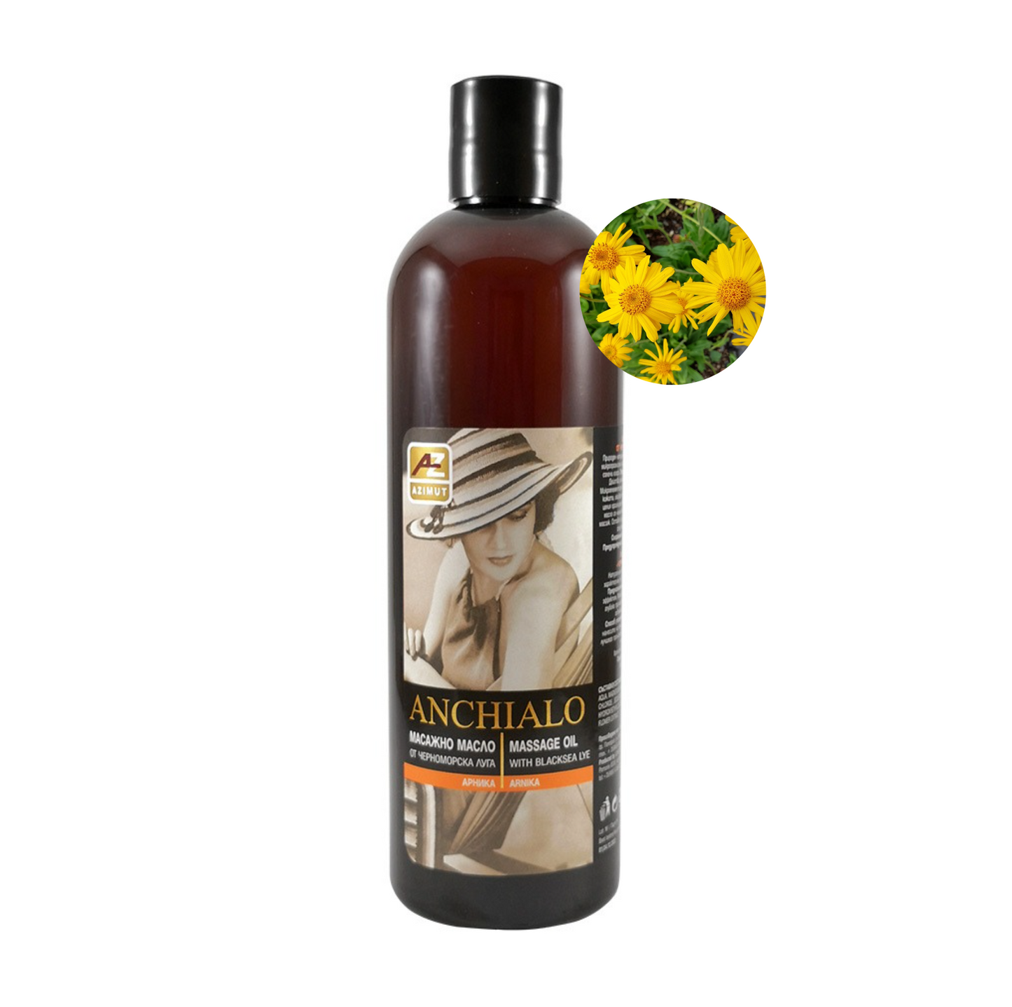 Anchialo Magnesium Oil with Black Sea Lye – Natural Magnesium Care – 350ml