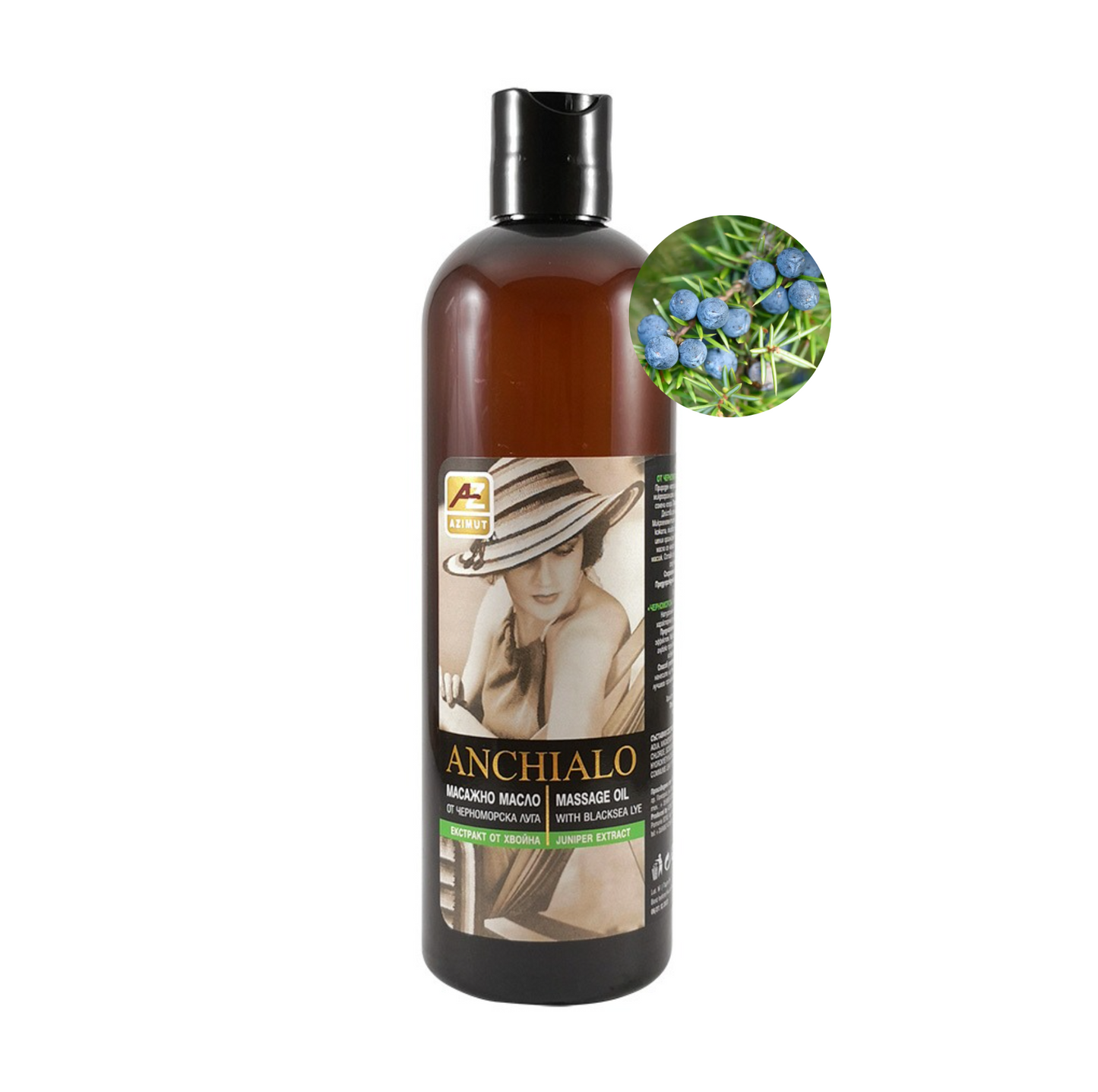 Anchialo Magnesium Oil with Black Sea Lye – Natural Magnesium Care – 350ml