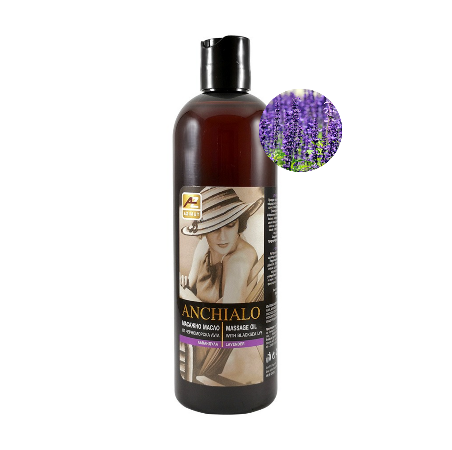 Anchialo Magnesium Oil with Black Sea Lye – Natural Magnesium Care – 350ml