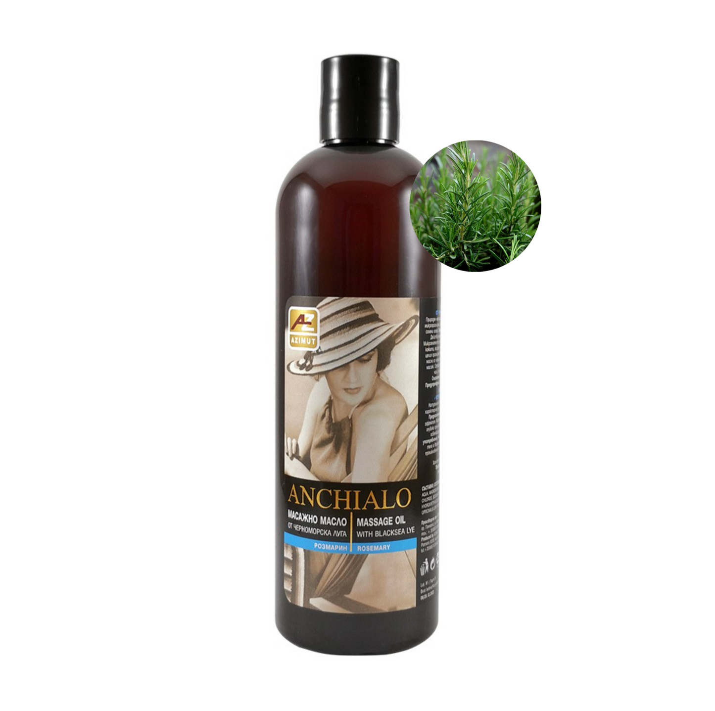 Anchialo Magnesium Oil with Black Sea Lye – Natural Magnesium Care – 350ml