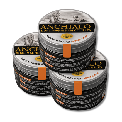 Anchialo Magnesium Gel with Black Sea Lye – Dual Magnesium Topical Care – 300g