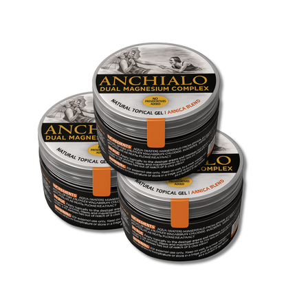 Anchialo Magnesium Gel with Black Sea Lye – Dual Magnesium Topical Care – 300g