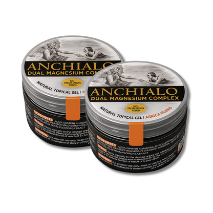 Anchialo Magnesium Gel with Black Sea Lye – Dual Magnesium Topical Care – 300g